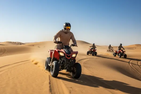 desert safari quad bike