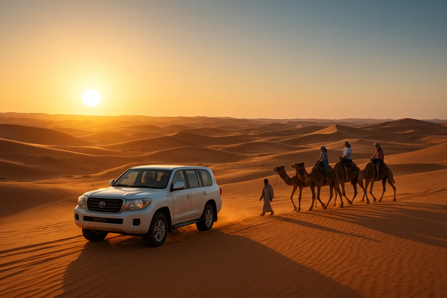morning desert safari